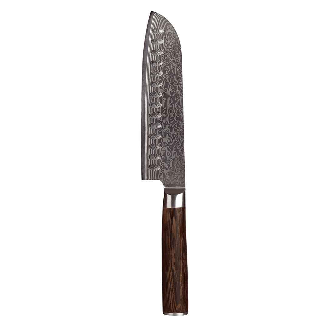 Damascus-santokuveitsi 18 cm