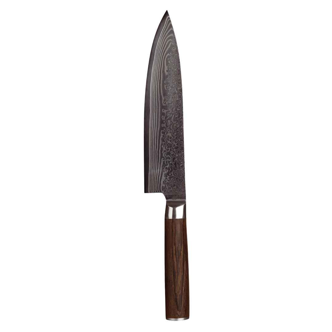 Damascus-kokkiveitsi 20 cm