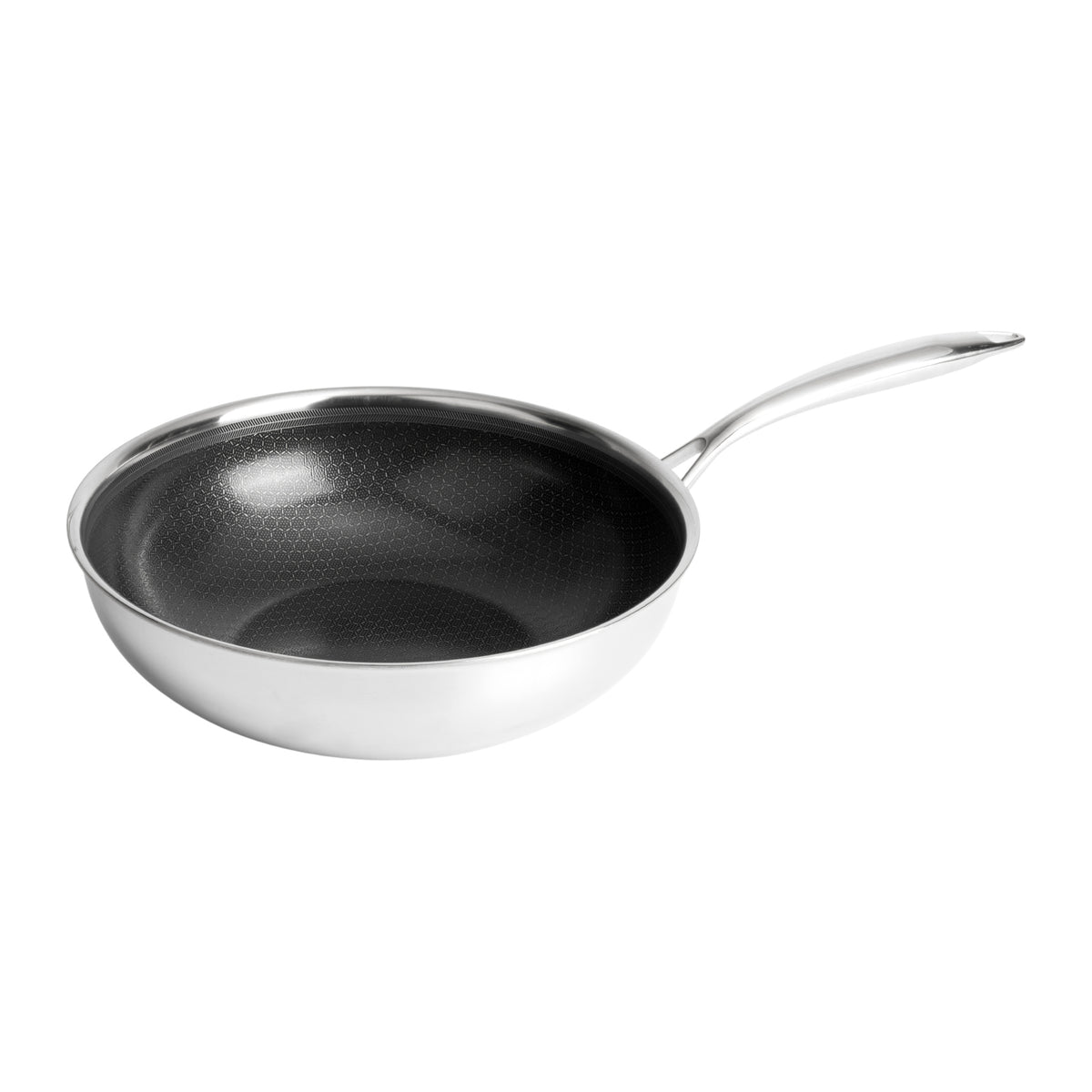 Hybridi-wok Ø28 cm, keraaminen PFAS-vapaa pinnoite