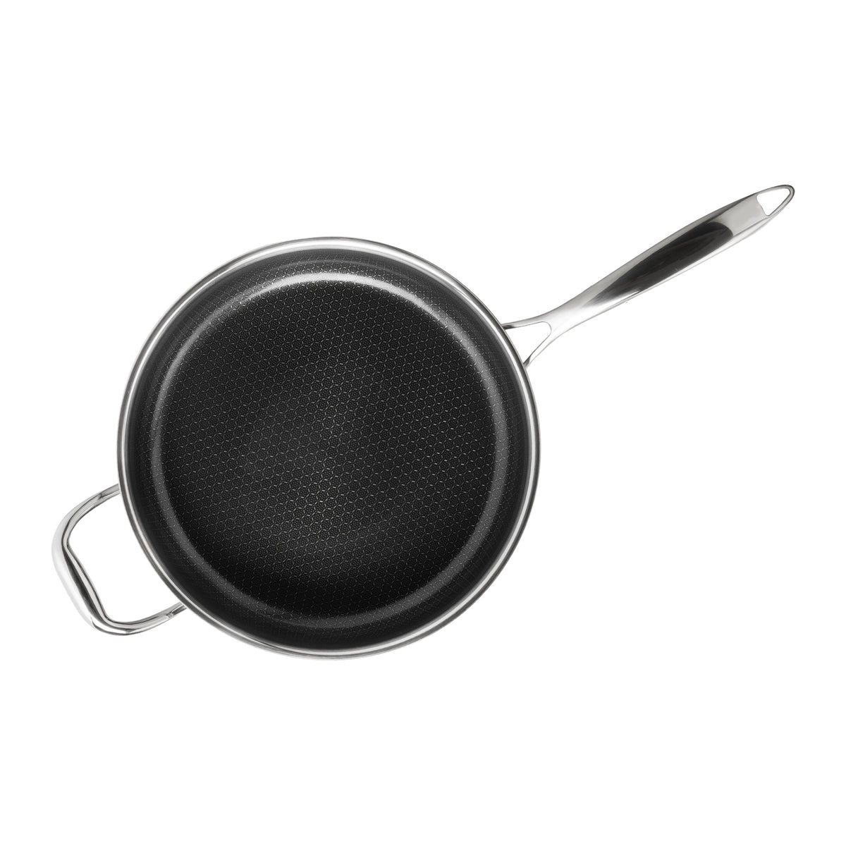 Hybridi-sautépannu Ø28 cm ylhäältä kuvattuna